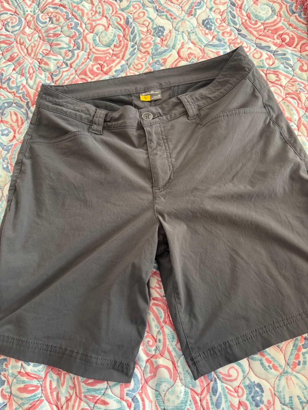 Eddie Bauer Women's Charcoal Athletic Shorts